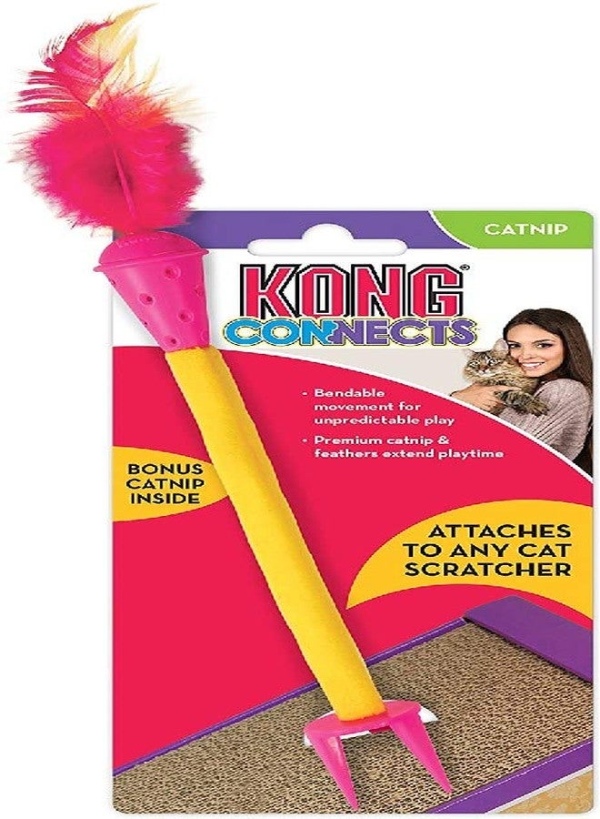 KONG Connects Scratch Interactive Cat Toy for all Breeds - Image 1
